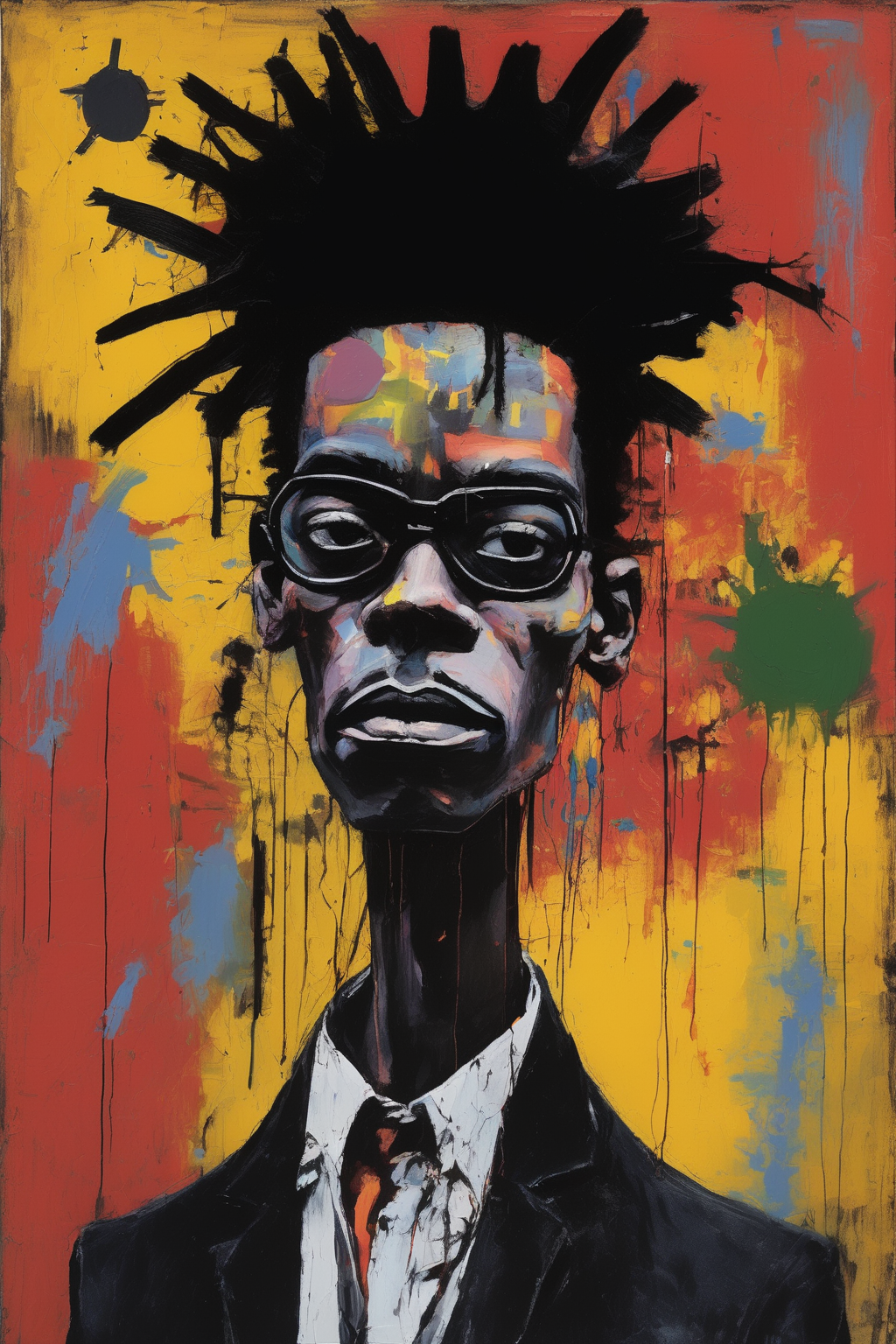 00010-2882700150-Jean-Michel Basquiat Style - Ernest Eugene Barnes Jr. painting of a goth disko in the style of Jean-Michel Basquiat.png